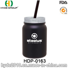 24oz recentemente caneca de café, frasco de pedreiro de aço inoxidável personalizado (HDP-0163)